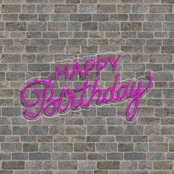 Mostrar detalles de Neon Happy Birthday #2 Imagen de Neon Happy Birthday #2