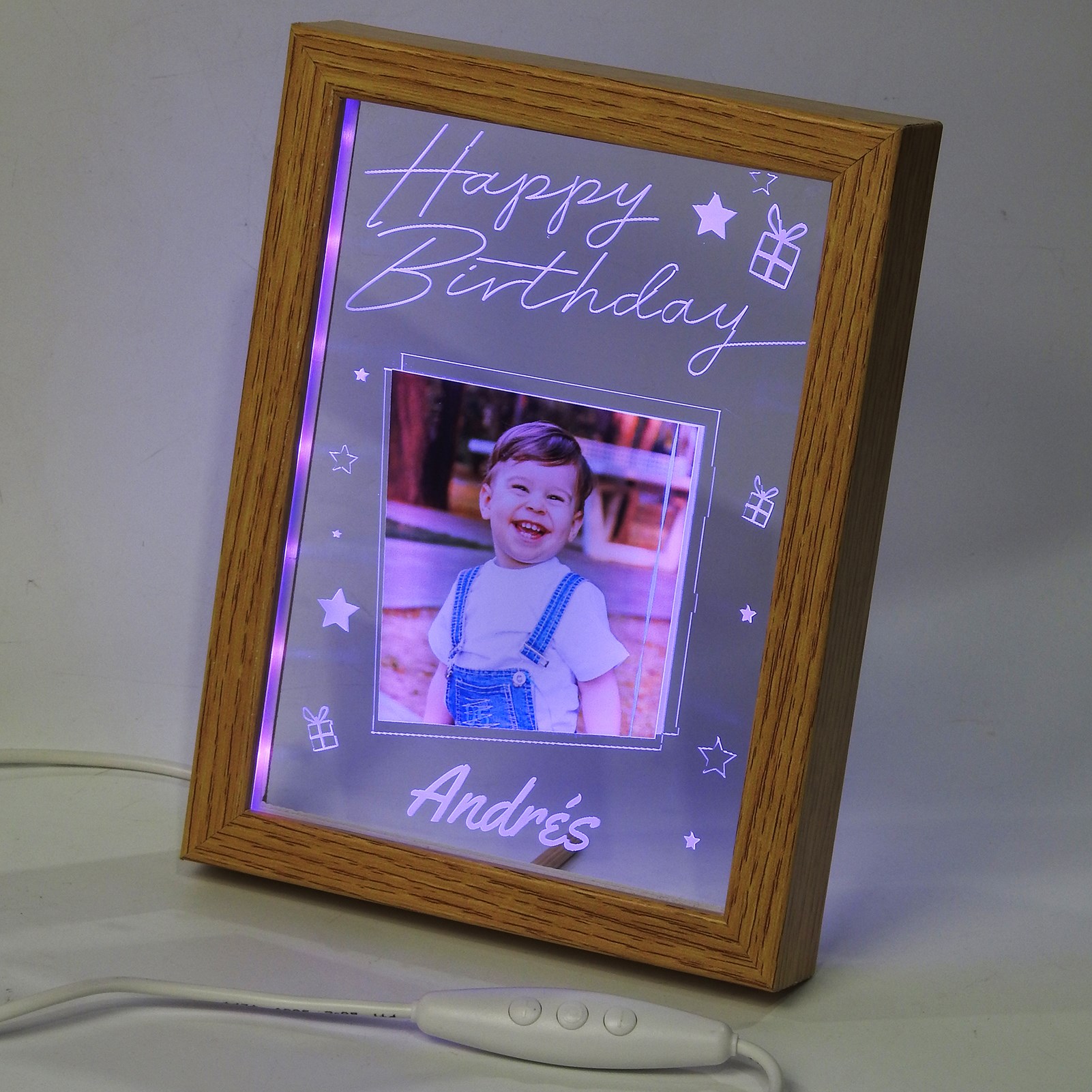 Picture of Happy Birthday Customizable Frame #2