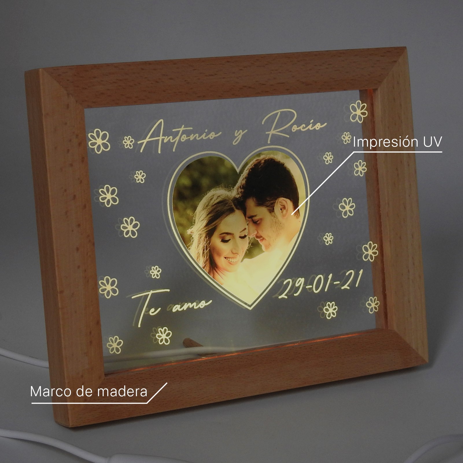 Picture of Customizable Frame for Couples #1