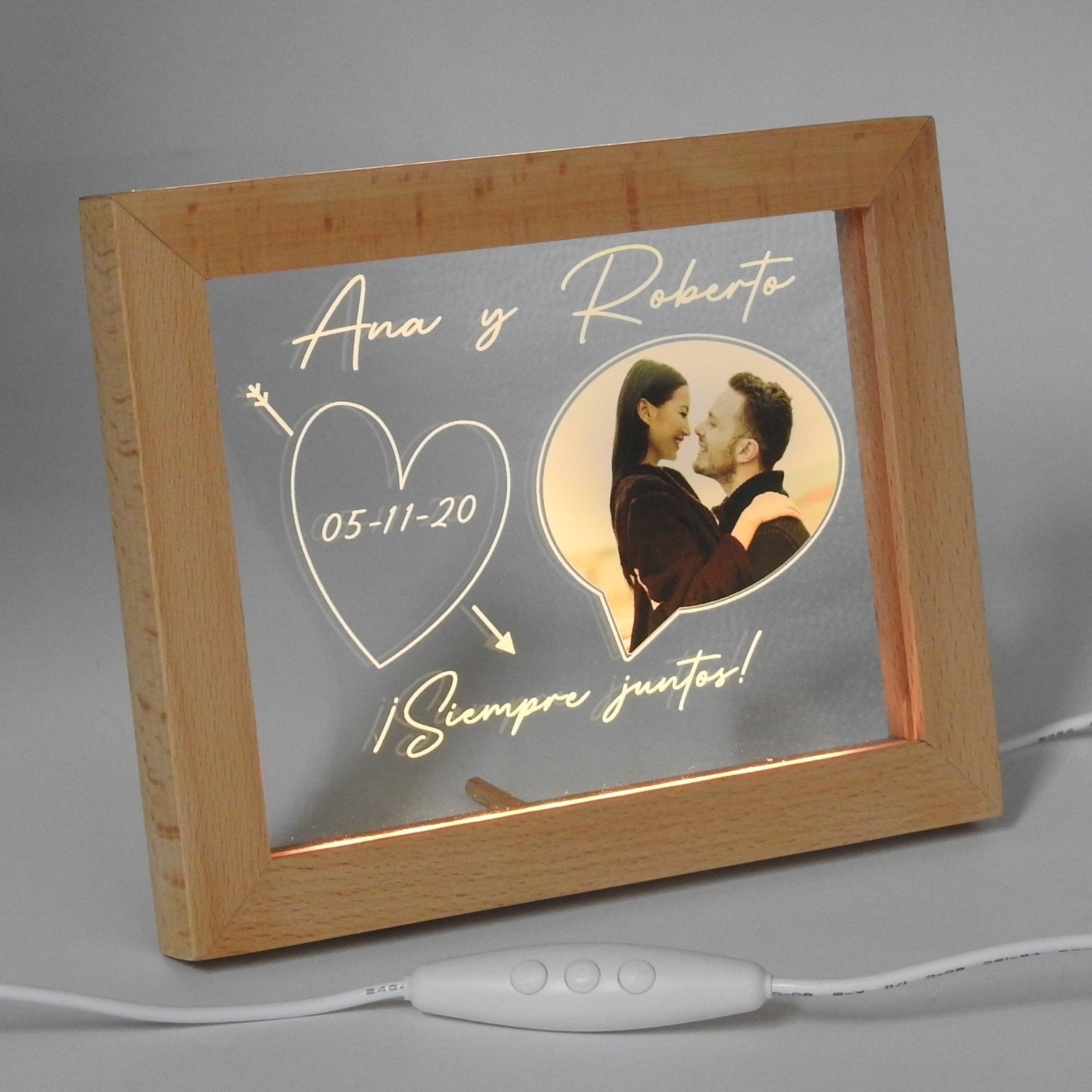 Picture of Customizable Frame for Couples #2