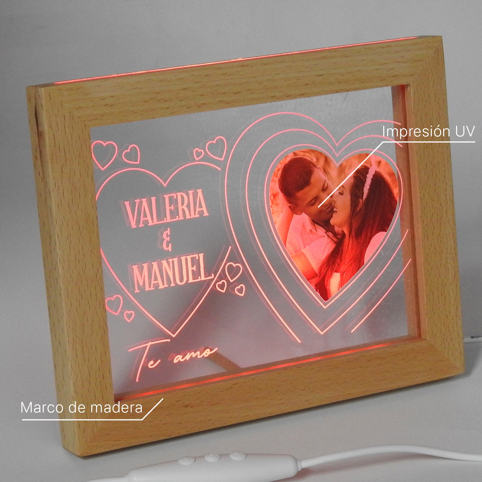 Imagen de Marco Personalizable para Parejas #3