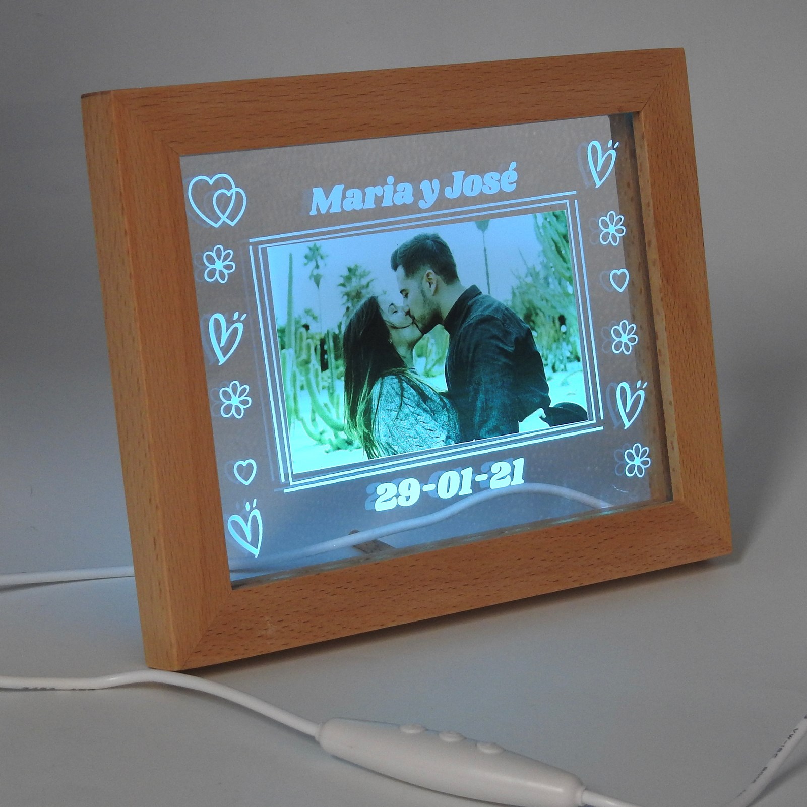 Picture of Customizable Frame for Couples #4