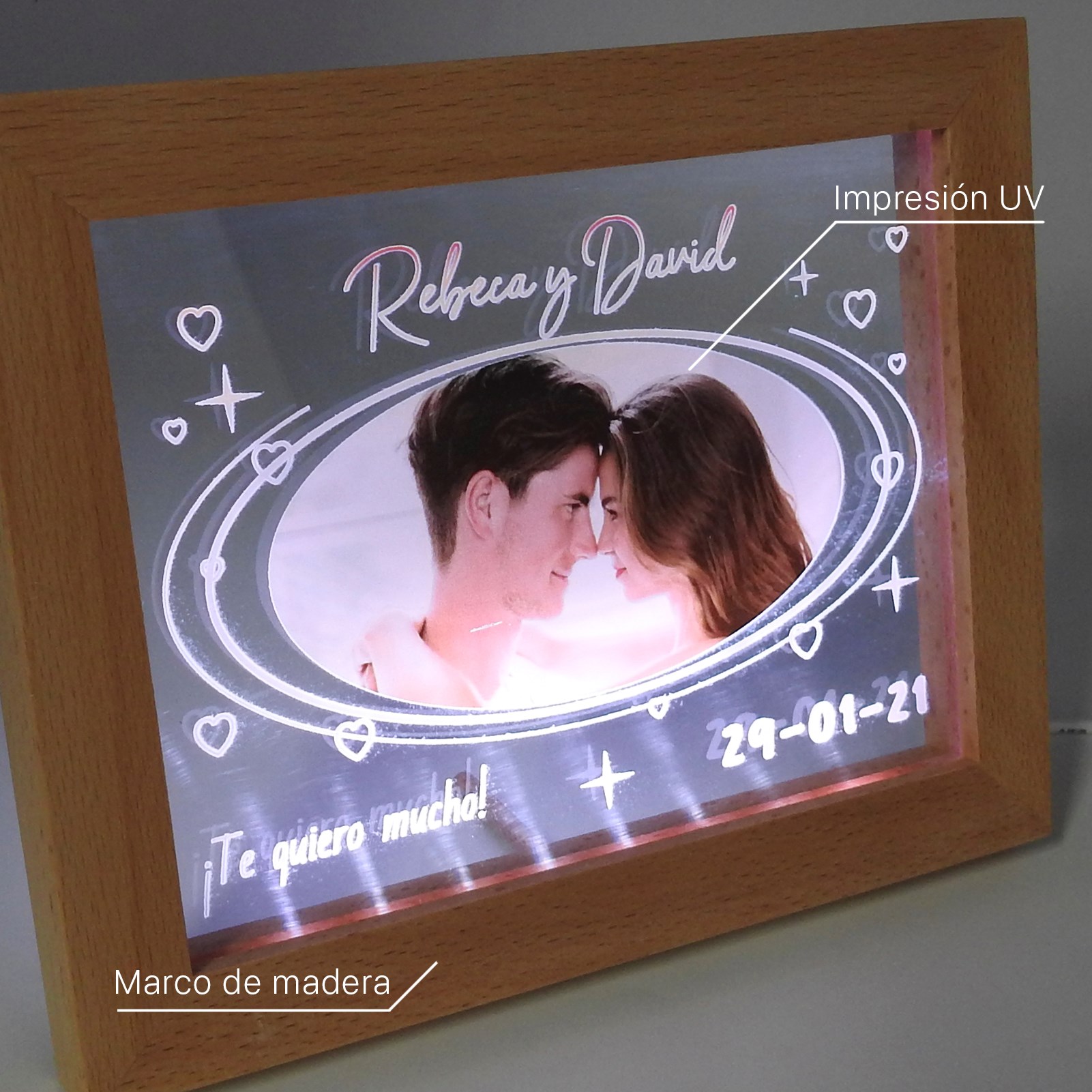 Imagen de Marco Personalizable para Parejas #5