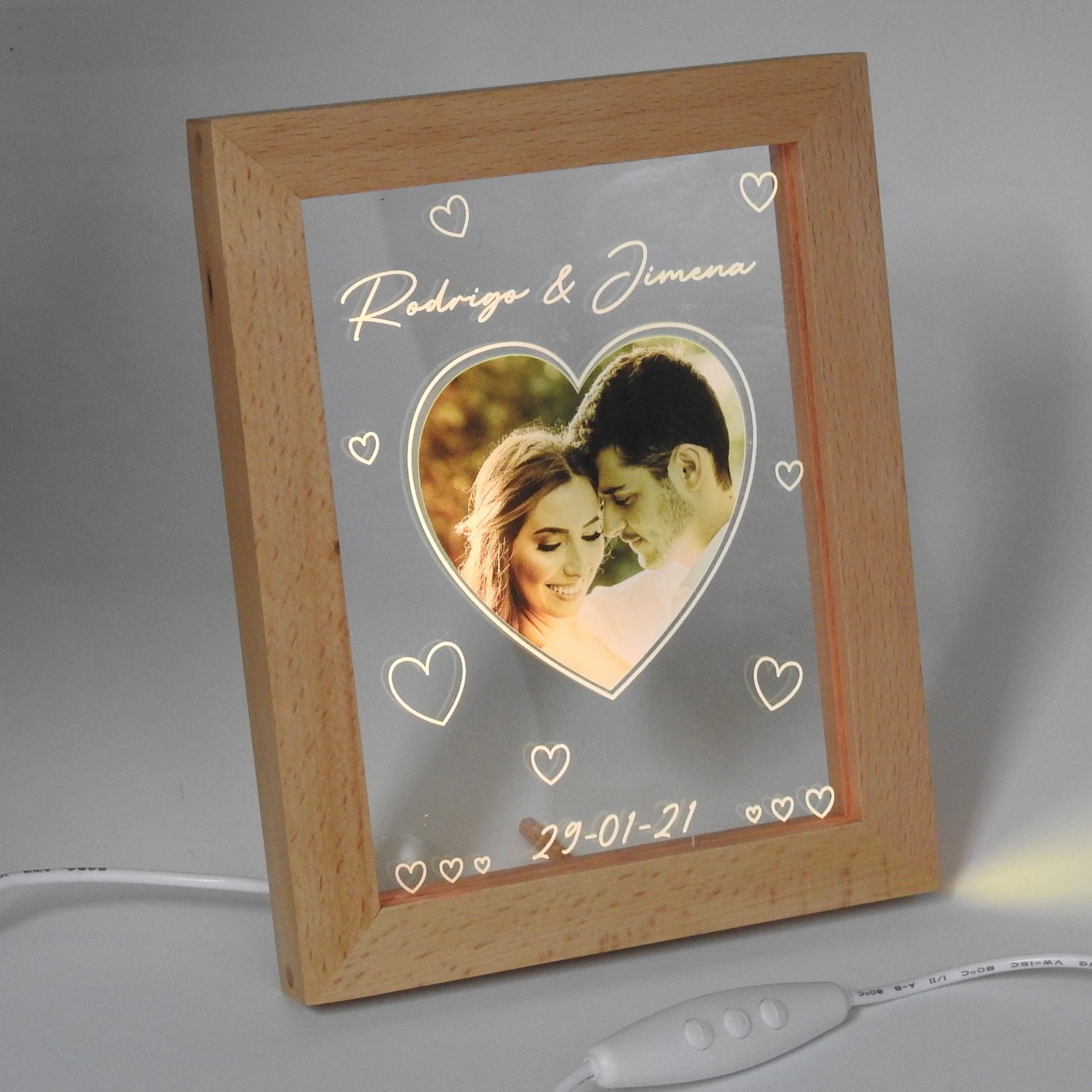 Picture of Customizable Frame for Couples #6