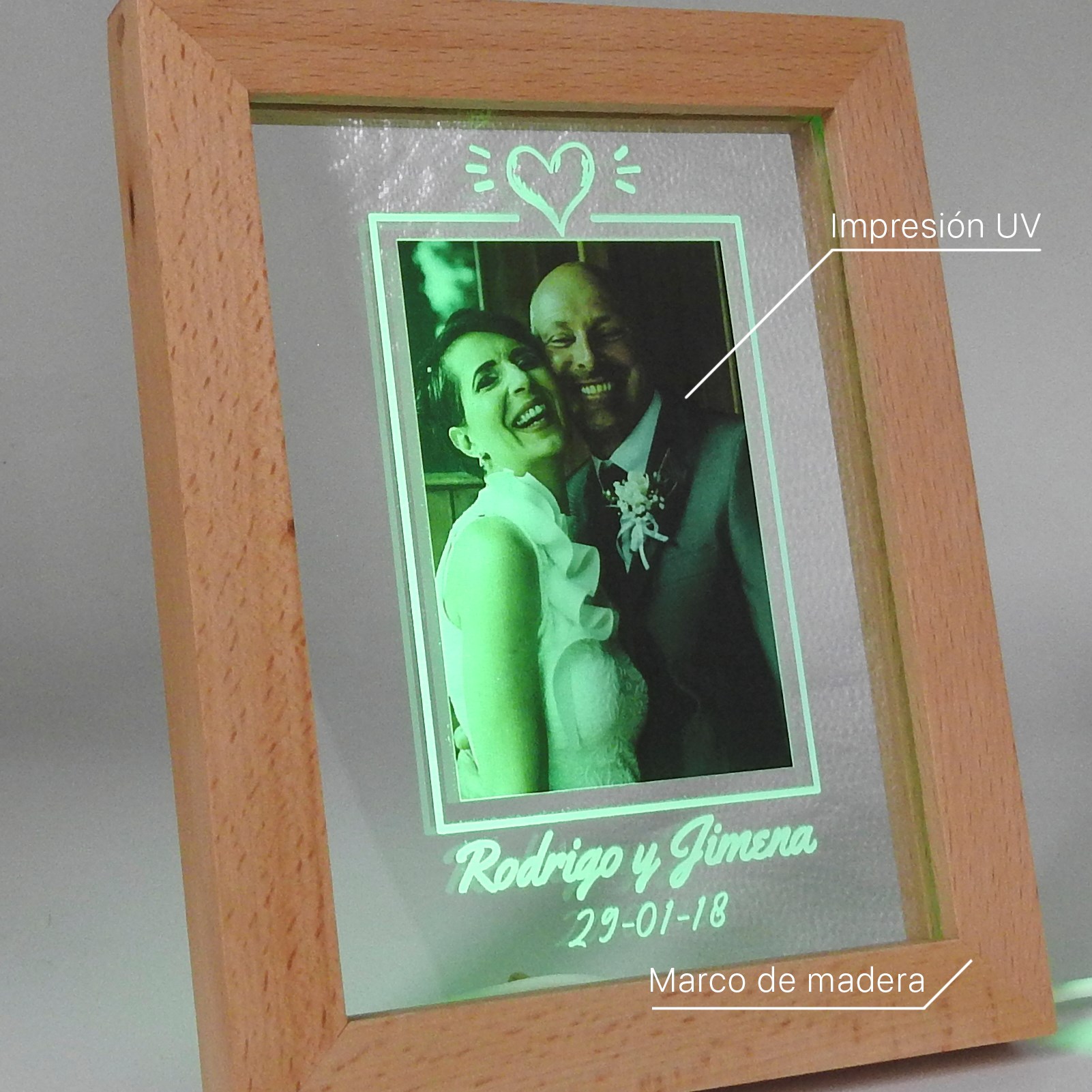 Picture of Customizable Frame for Couples #9