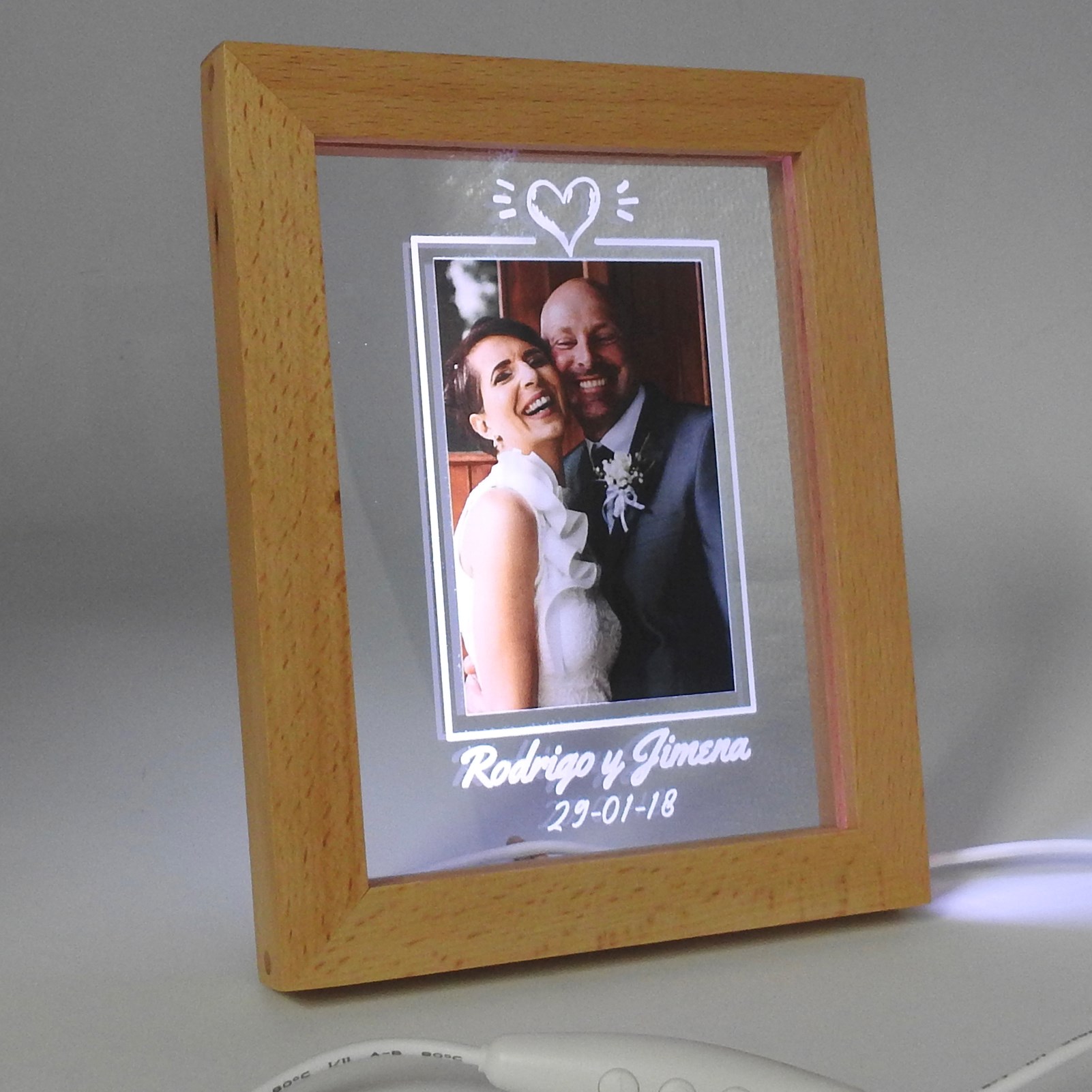 Picture of Customizable Frame for Couples #9