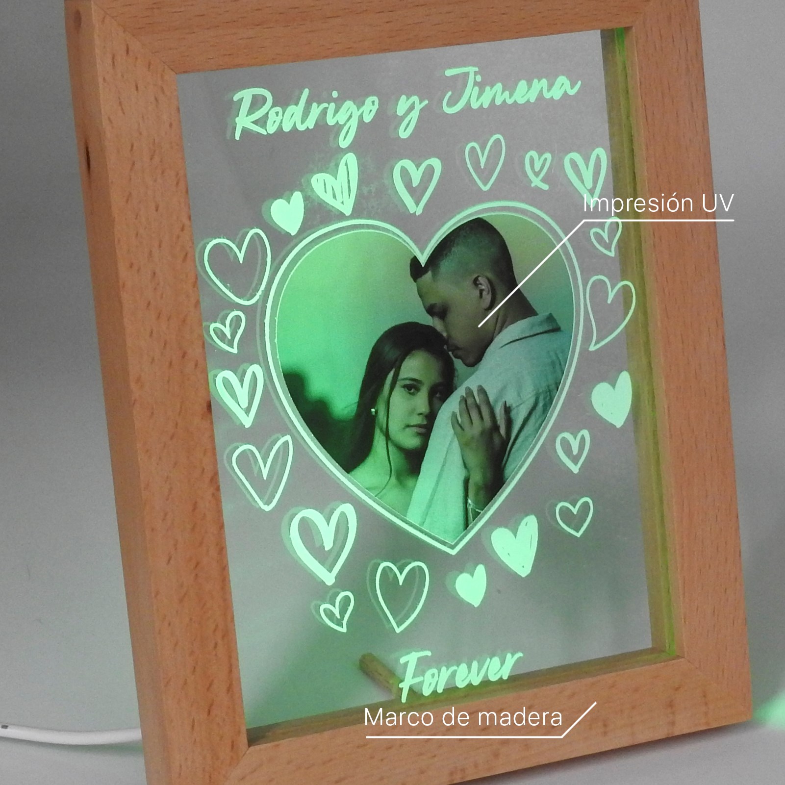 Picture of Customizable Frame for Couples #10
