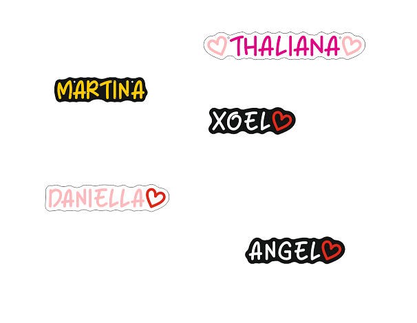 Imagen de Neón Barato Nombres 35cm